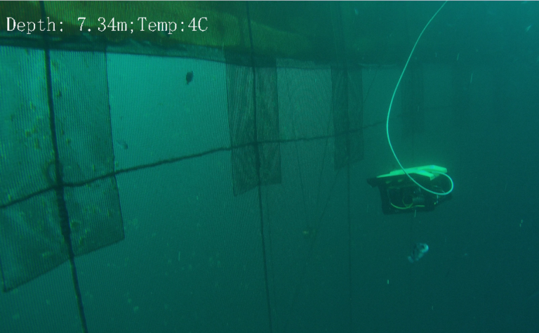 Notinspeksjon med ROV. Foto: SINTEF Ocean