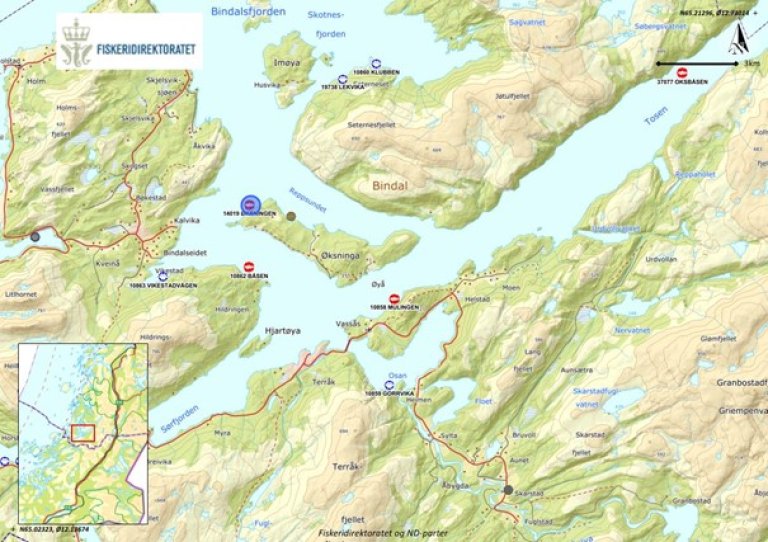 Illustrasjon av et oversiktskart